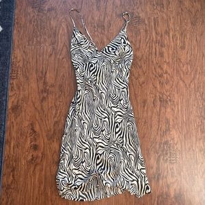 DISSH animal print mini dress, size 8 / Medium